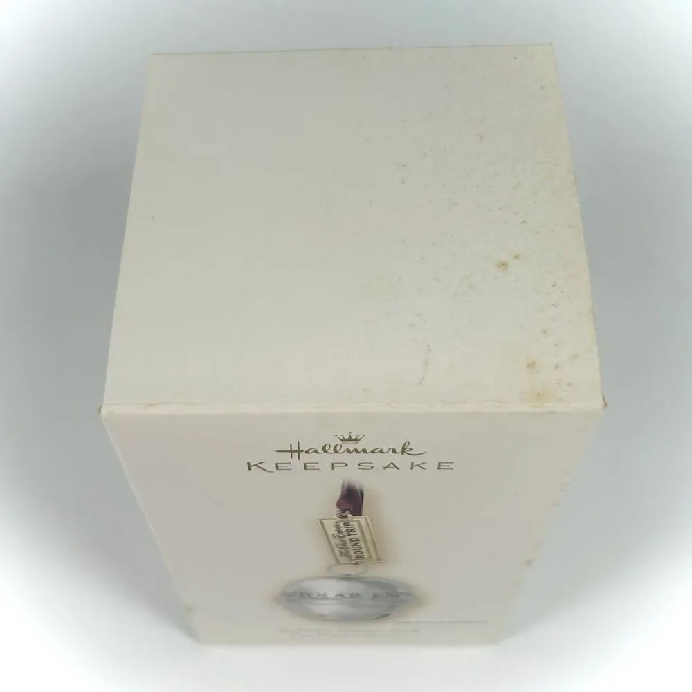 2007 HALLMARK Keepsake POLAR EXPRESS SANTA'S SLEIGH BELL Christmas Ornament